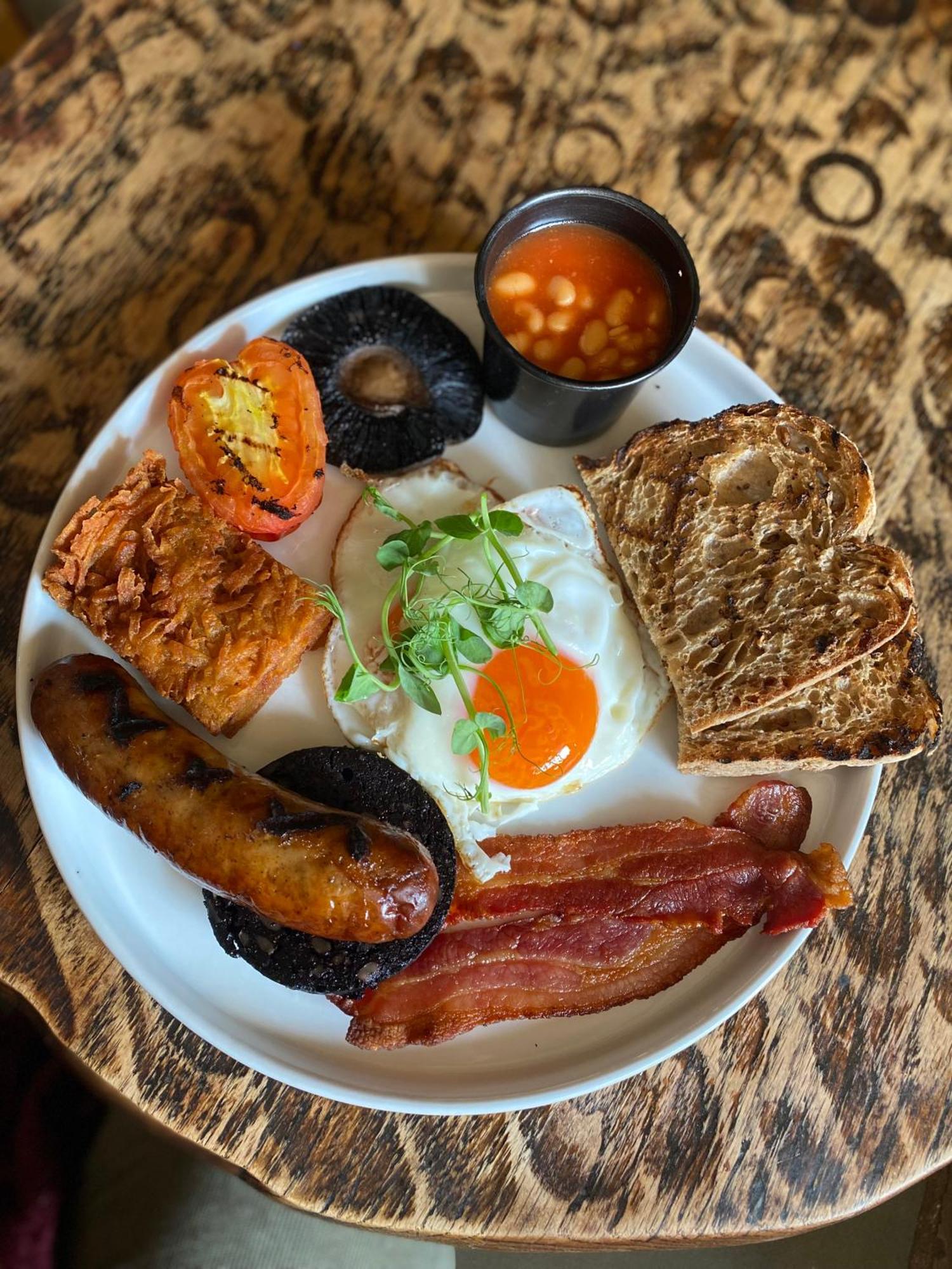 The George Inn Barford St Michael ภายนอก รูปภาพ English breakfast
